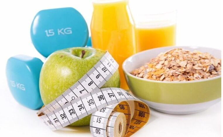 Une bonne nutrition et une activité physique aideront à compléter le régime à six pétales
